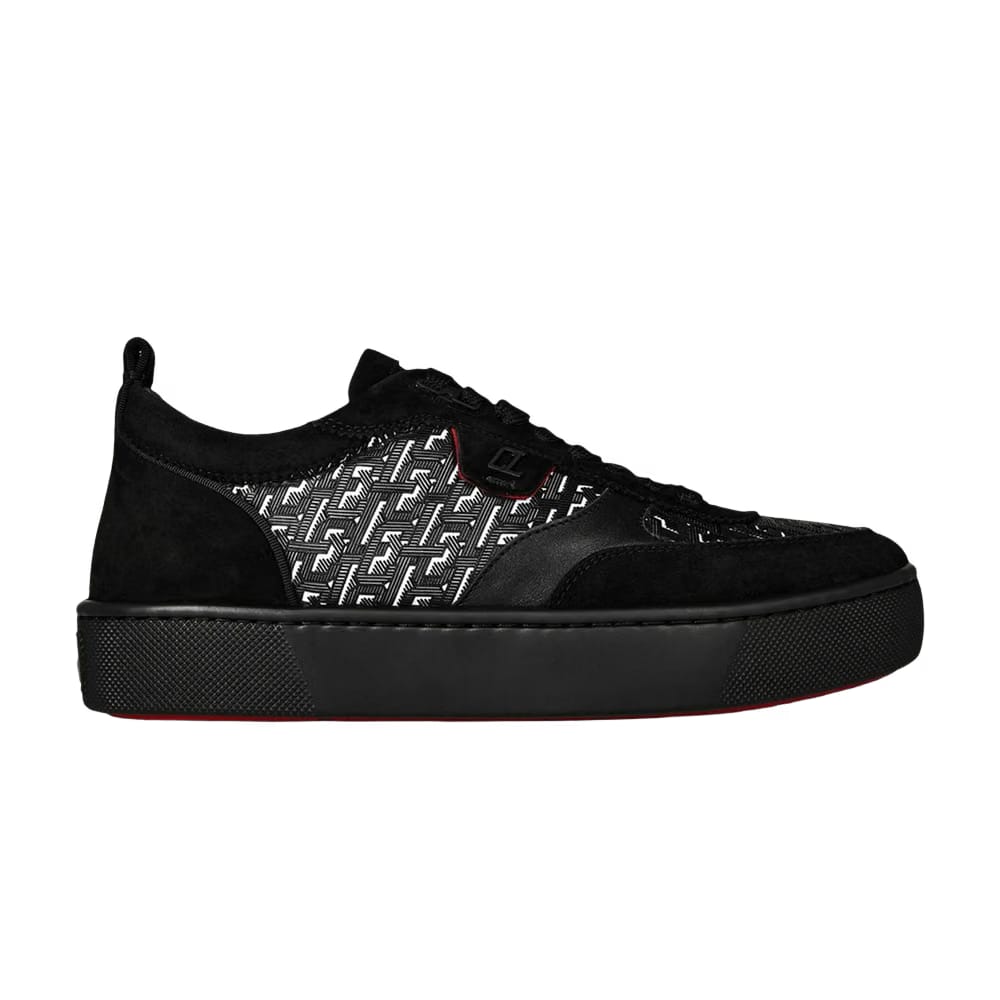 Christian Louboutin Happyrui Flat Black White
