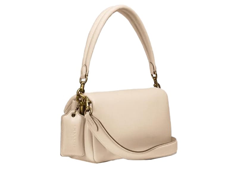Coach Pillow Tabby Shoulder Bag 26 Ivory