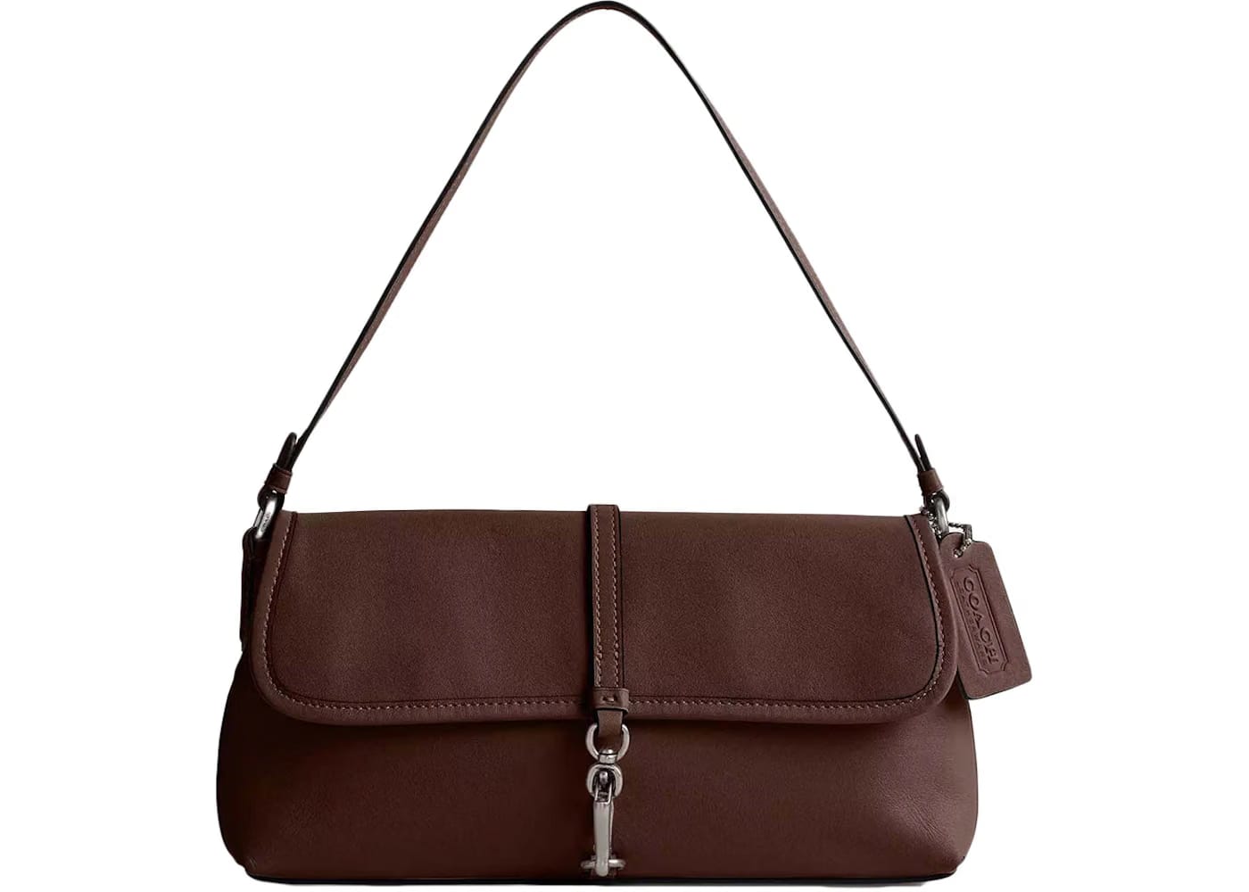 Coach Hamptons Bag Glovetan Leather/Silver/Black