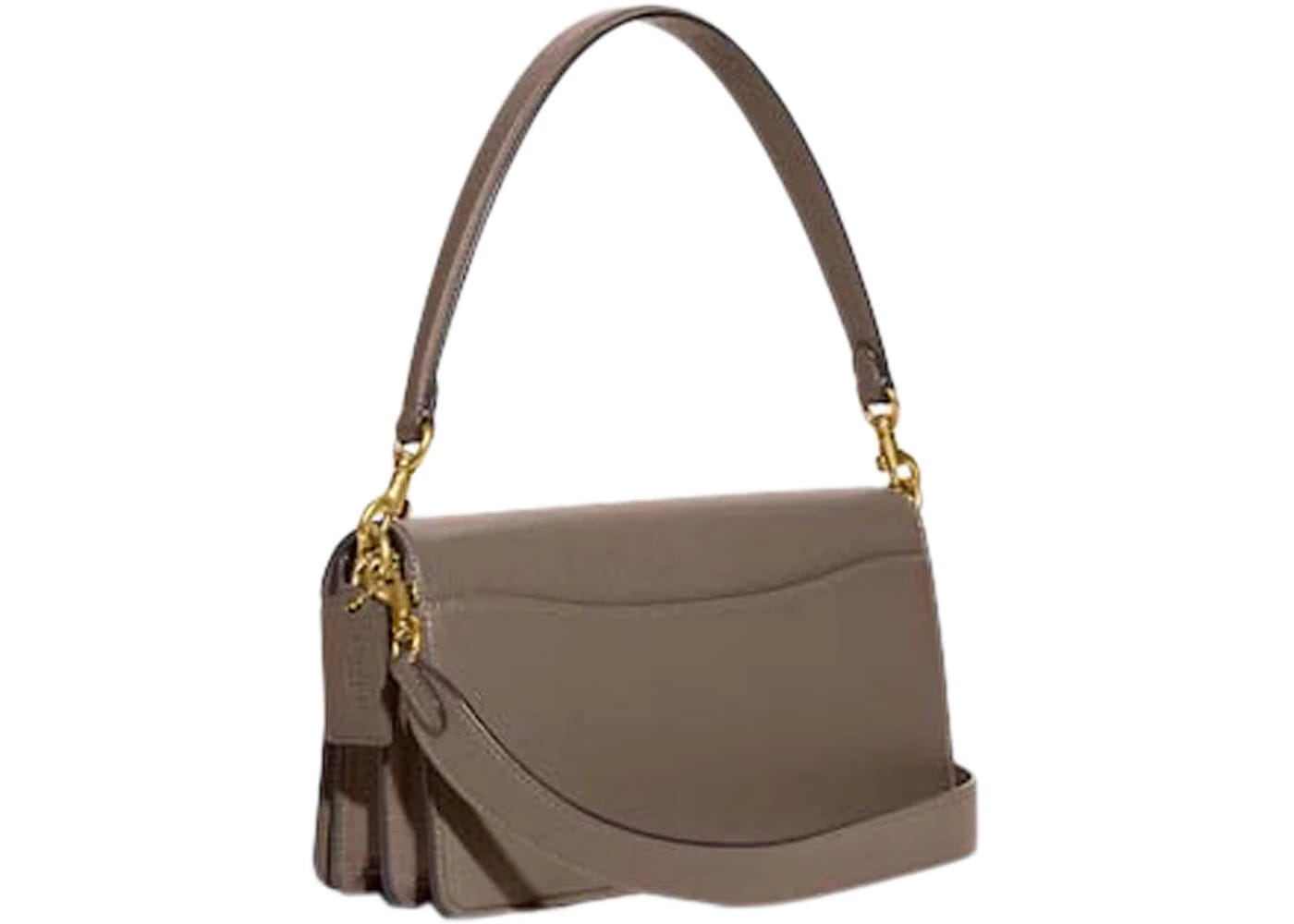 Coach Shoulder Bag Tabby 26 Brass/Dark Stone