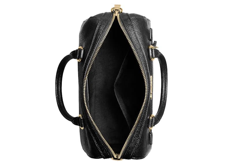 Coach Rowan Satchel Bag Medium Black