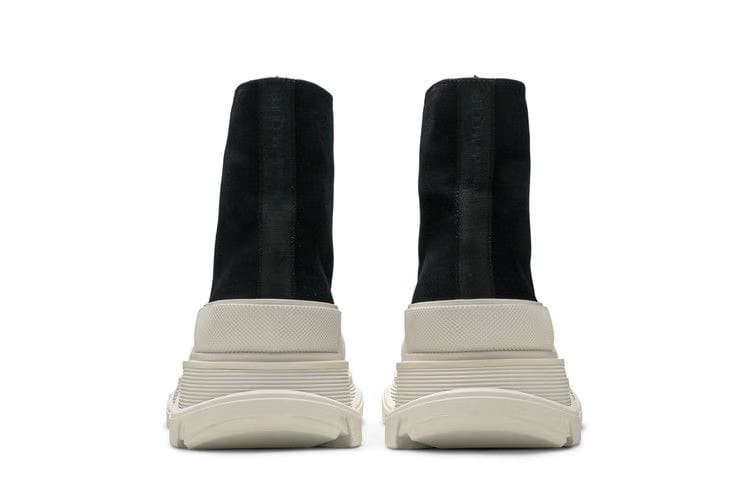 Alexander McQueen Tread Slick Boots Black White
