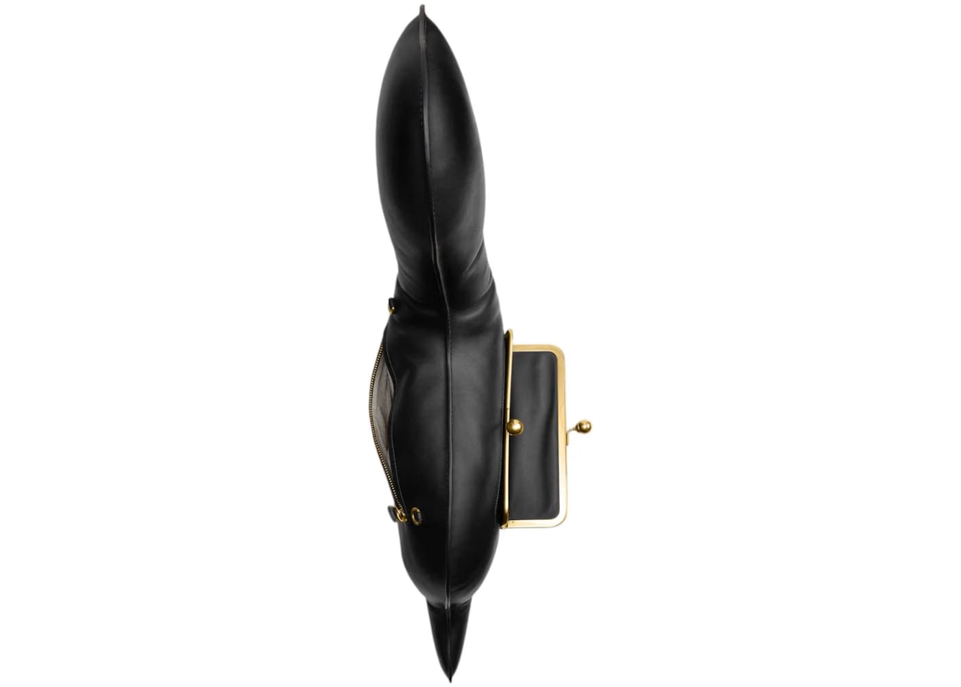 Coach Dino Kisslock Frame Bag Brass/Black