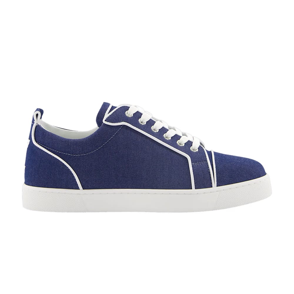 Christian Louboutin Varsijunior Flat Blue White