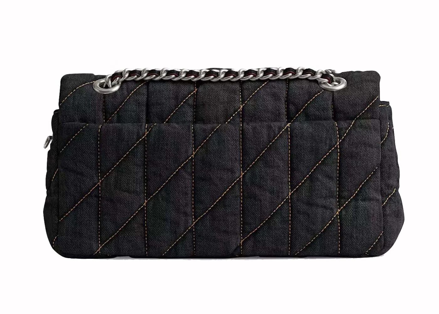 Coach Tabby Shoulder Bag 26 With Quilting Silver/Black