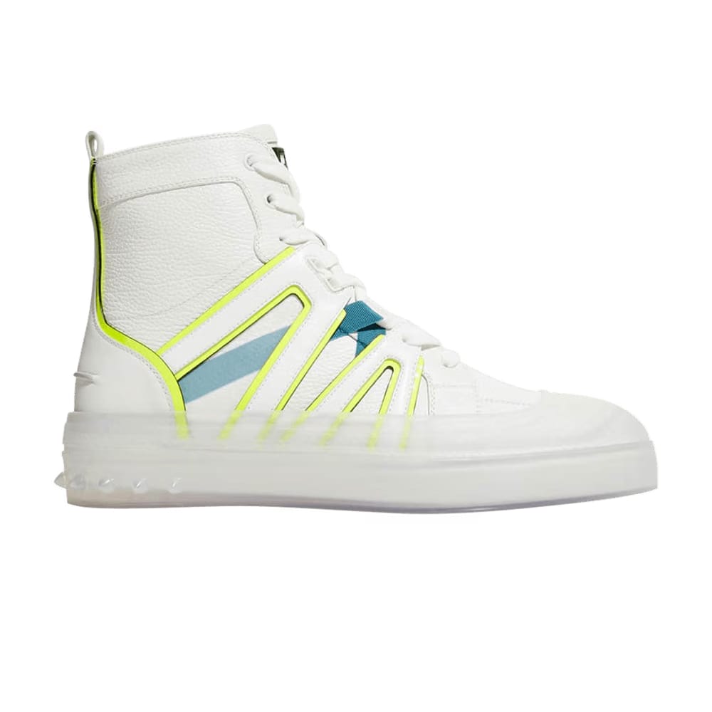 Christian Louboutin Vida High Top White Neon