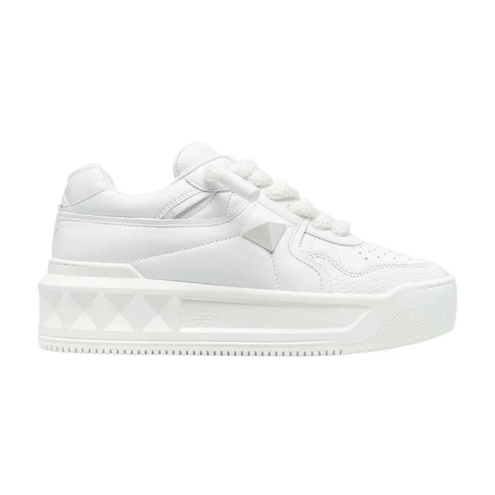 Valentino One Stud XL Low White