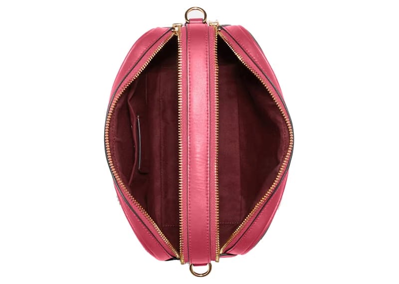 Coach Jes Signature Crossbody Bag Light Khaki/Confetti Pink
