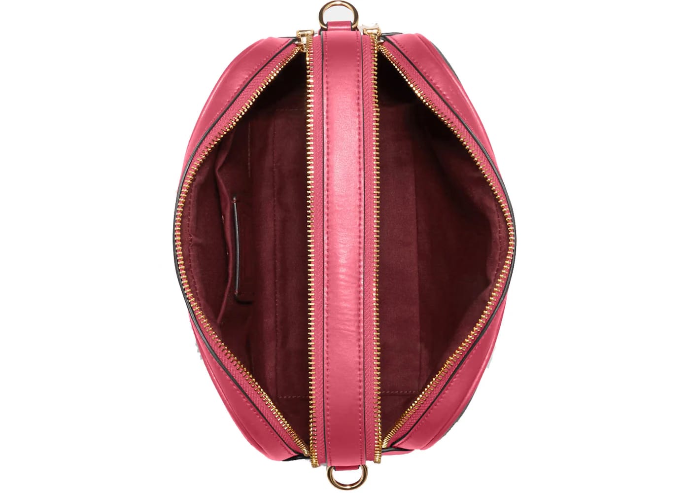 Coach Jes Signature Crossbody Bag Light Khaki/Confetti Pink