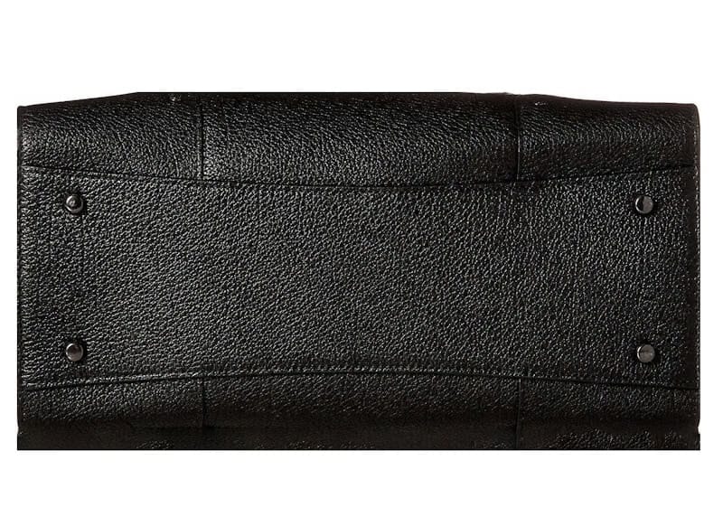 Coach Souvenir Embroidery Mercer 30 Satchel Bag Black