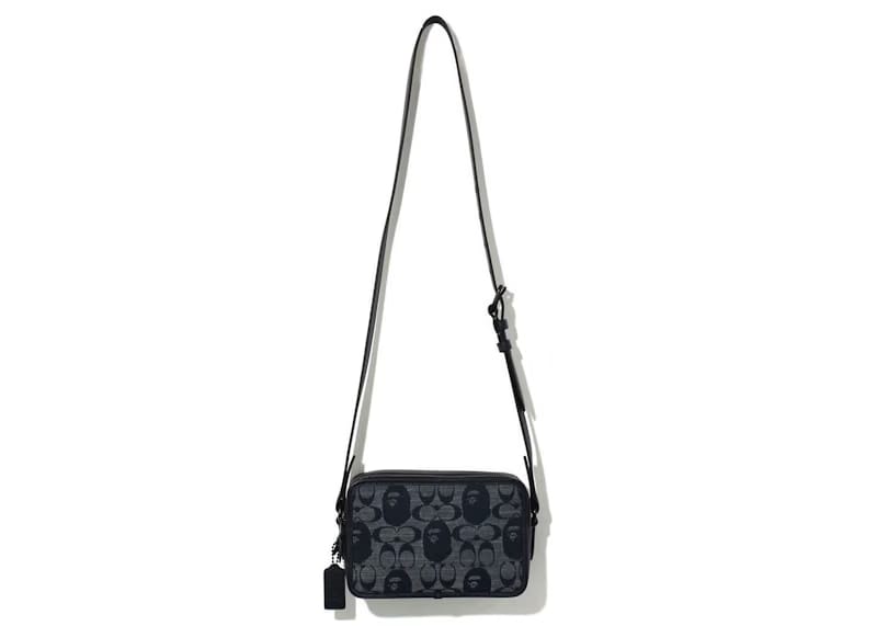 Coach x BAPE Box Crossbody Navy