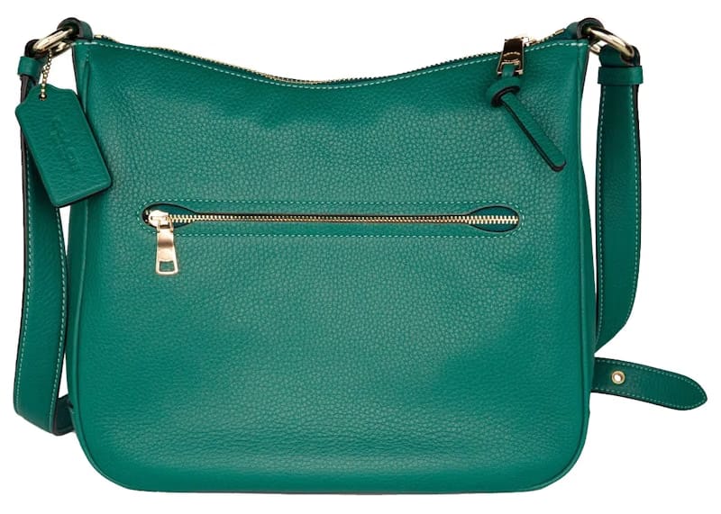 Coach Ellie File Bag Medium Bright Jade