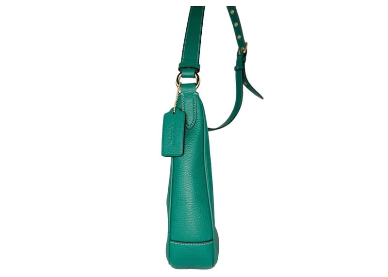 Coach Ellie File Bag Medium Bright Jade