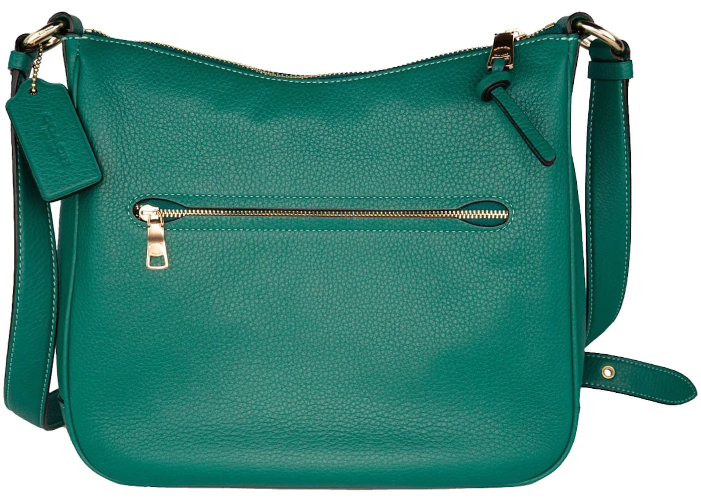 Coach Ellie File Bag Medium Bright Jade