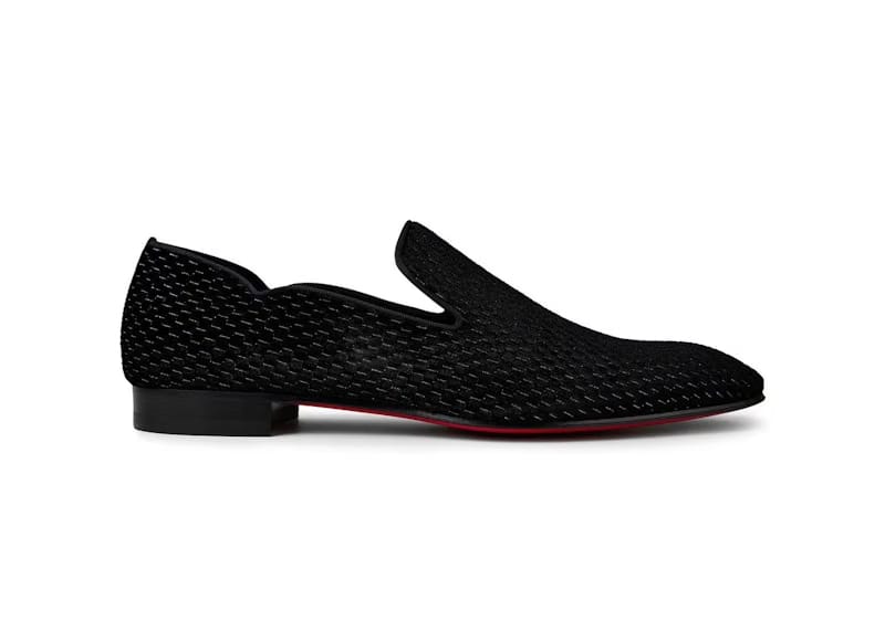 Christian Louboutin Dandy Chick Orlato Flat Black