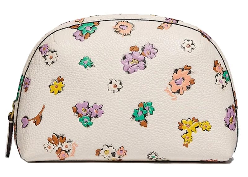 Coach Julienne Cosmetic Case 17 Chalk/Brass