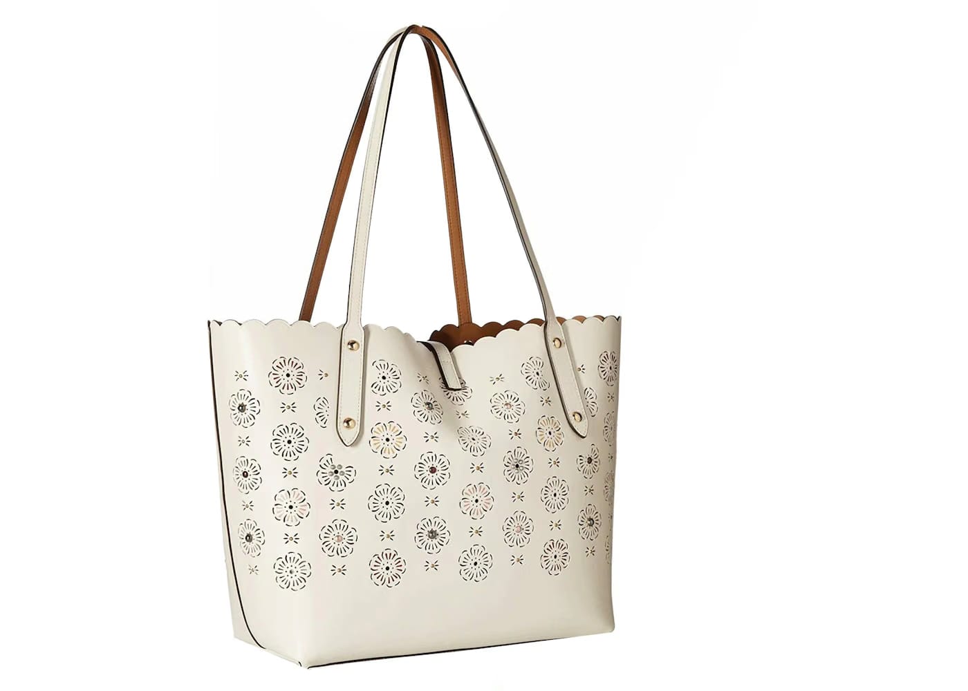 Coach Market Tote Bag Large Light Chalk