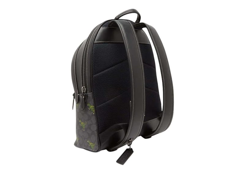 Coach Backpack Coach Rexy Signature Charter Charcoal