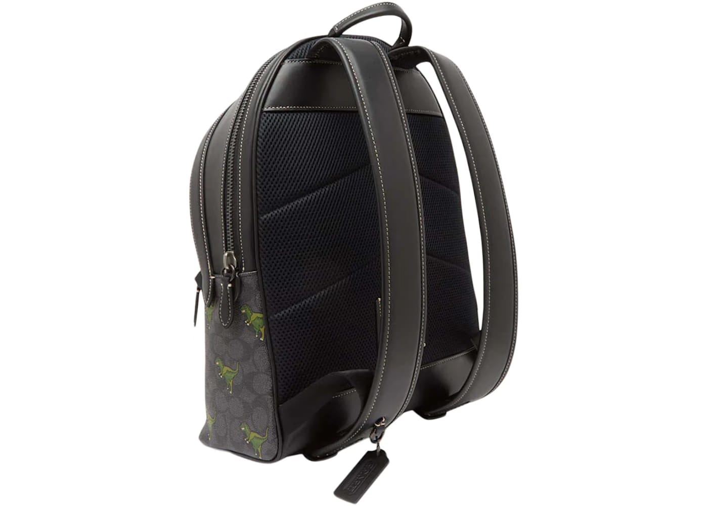 Coach Backpack Coach Rexy Signature Charter Charcoal