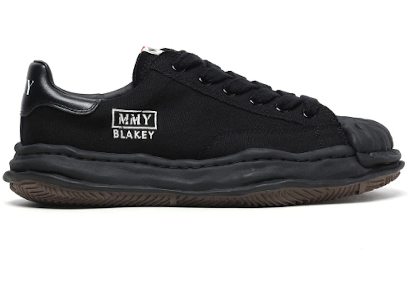 Maison Mihara Yasuhiro Blakey OG Sole Canvas Low Black