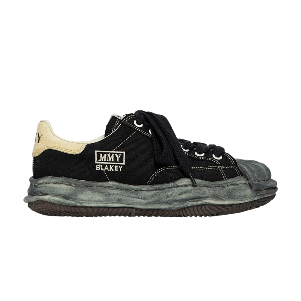 Maison Mihara Yasuhiro Blakey OG Sole Canvas Low Black