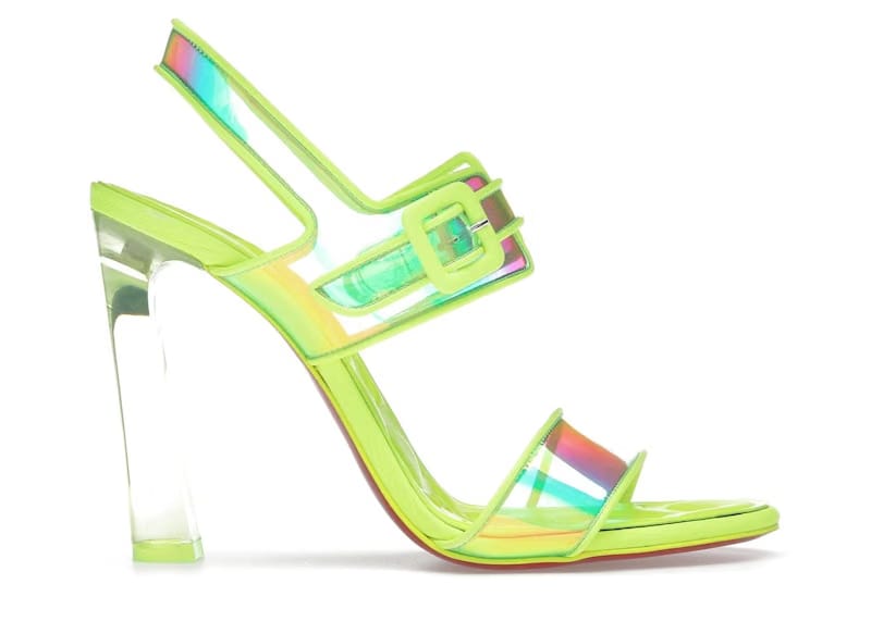 Christian Louboutin Loubi Flip Slide White White (Women's)