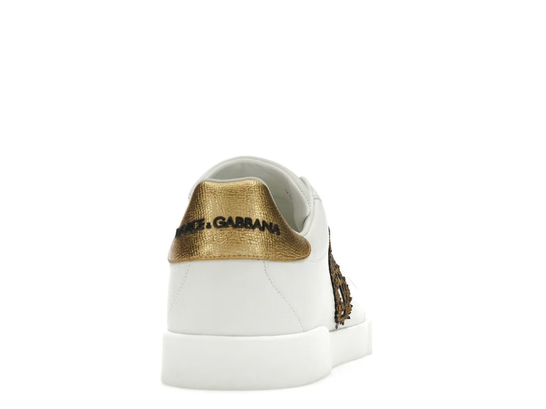 Dolce & Gabbana Portofino Crown Patch White Gold