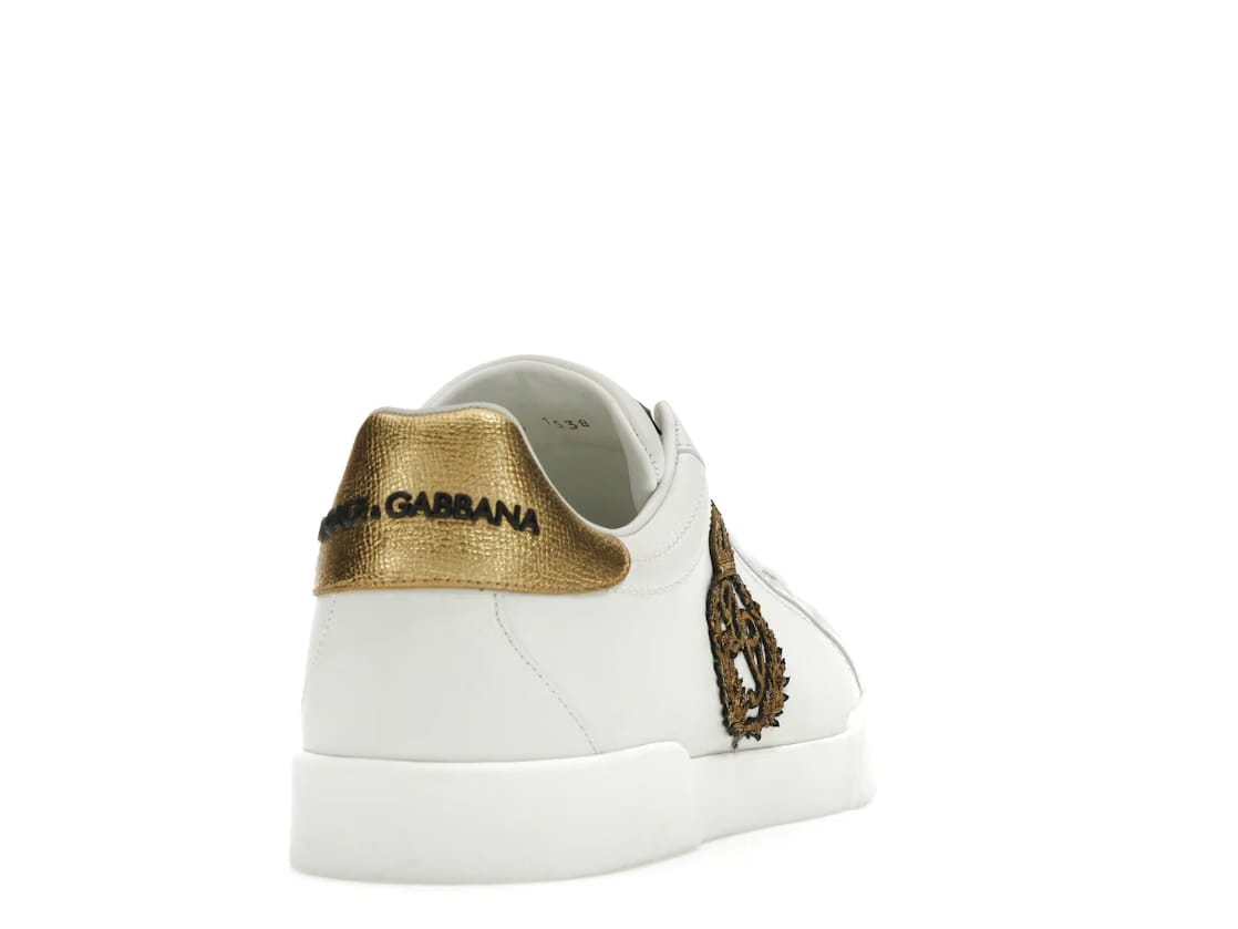 Dolce & Gabbana Portofino Crown Patch White Gold