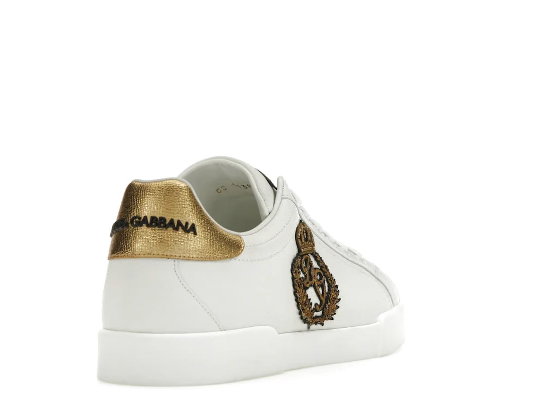 Dolce & Gabbana Portofino Crown Patch White Gold