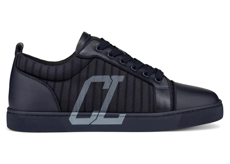 Christian Louboutin Louis Junior Varsimax Flat Marine