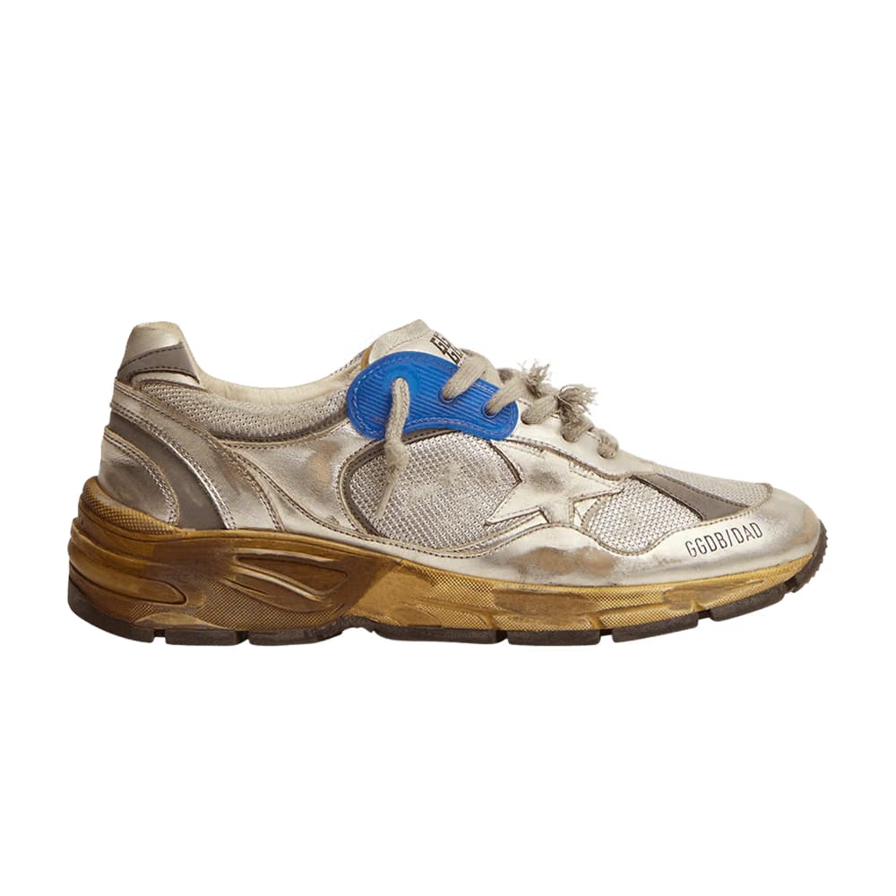 Golden Goose Wmns Dad-Star 'Silver Blue'