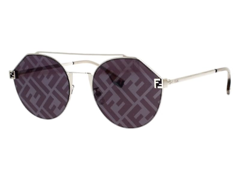 Fendi Rectangle Sunglasses Silver (FE40060U 16X)
