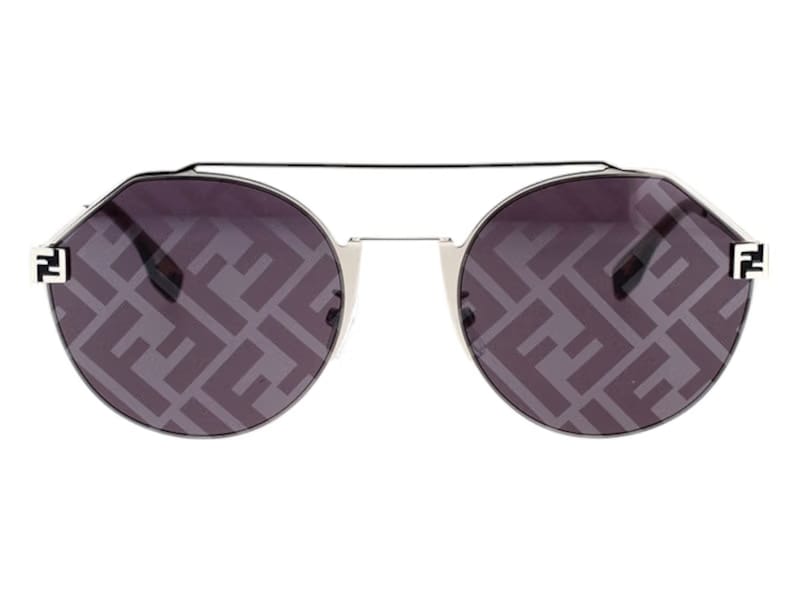 Fendi Rectangle Sunglasses Silver (FE40060U 16X)