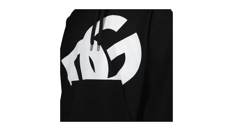 Dolce & Gabbana Pouched Pocket Hoodie Black