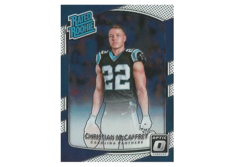 Christian McCaffrey 2017 Panini Donruss Optic Rookie #168 (Ungraded)