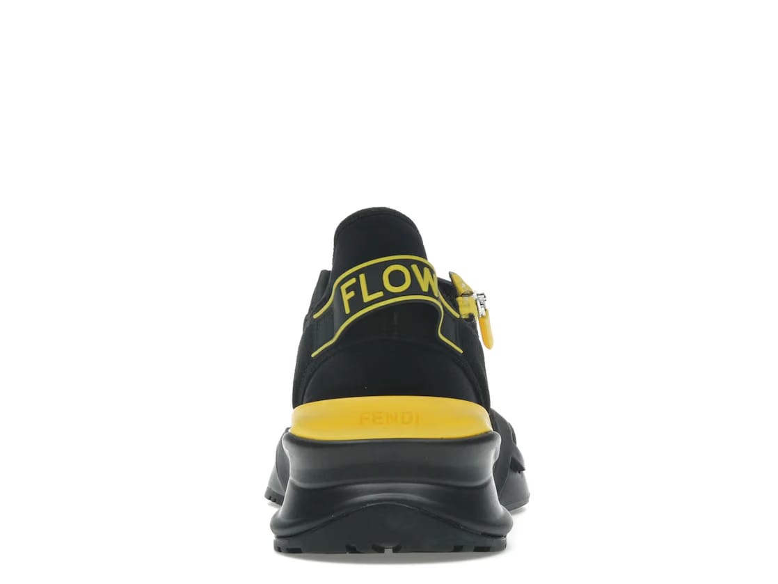 Fendi Flow Low Top Black Yellow