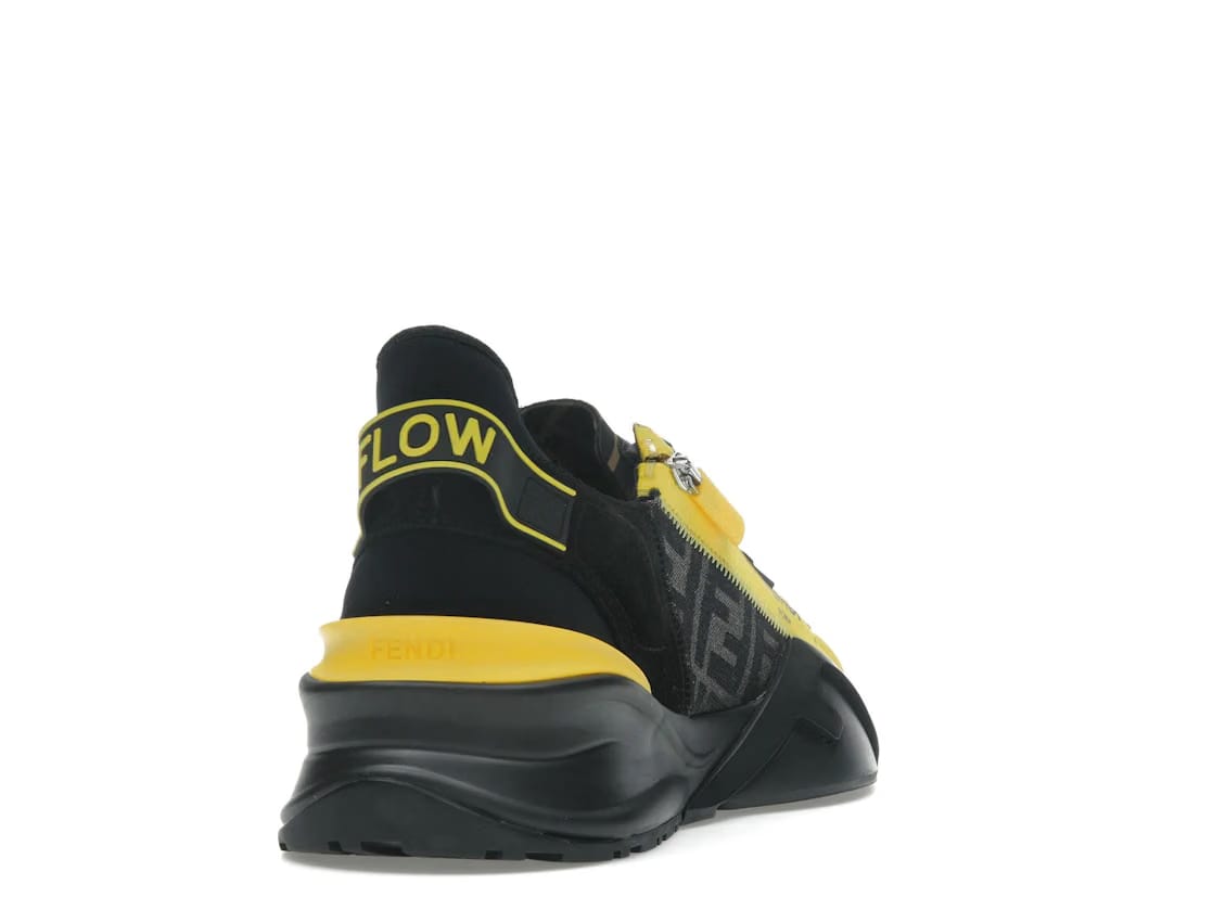 Fendi Flow Low Top Black Yellow