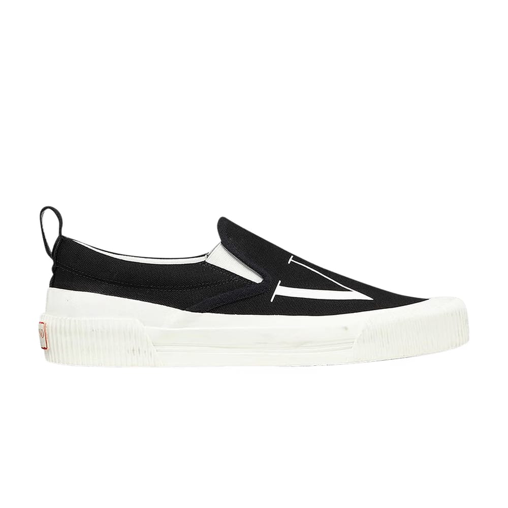 Valentino VLTN Slip-On Black White