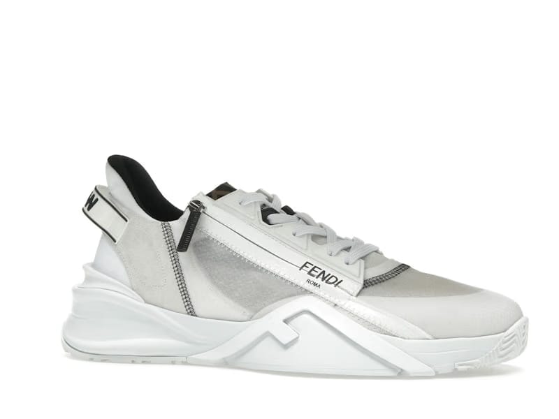 Fendi Nylon Low Top White