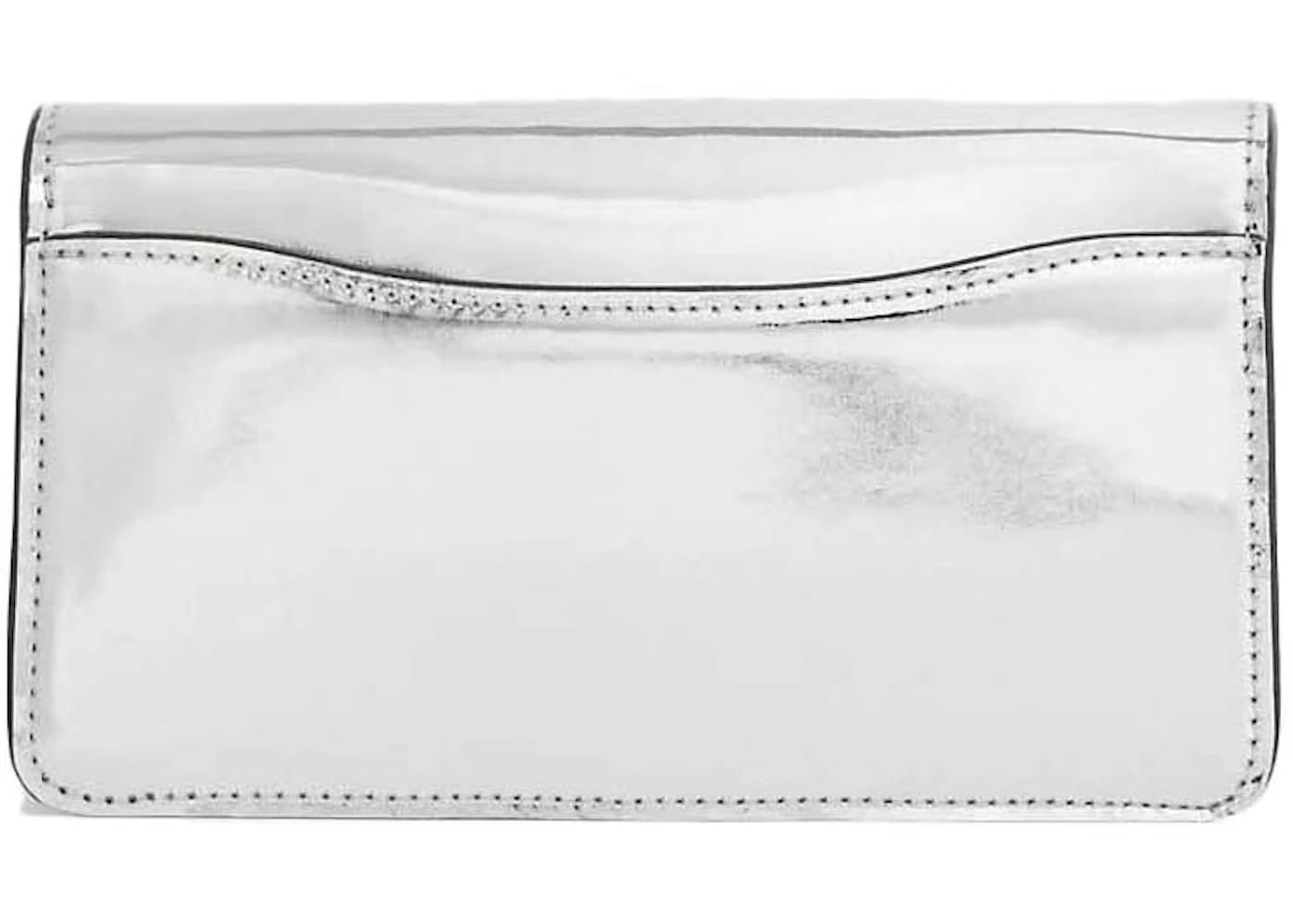 Coach Tabby Crossbody Wristlet Silver/Silver