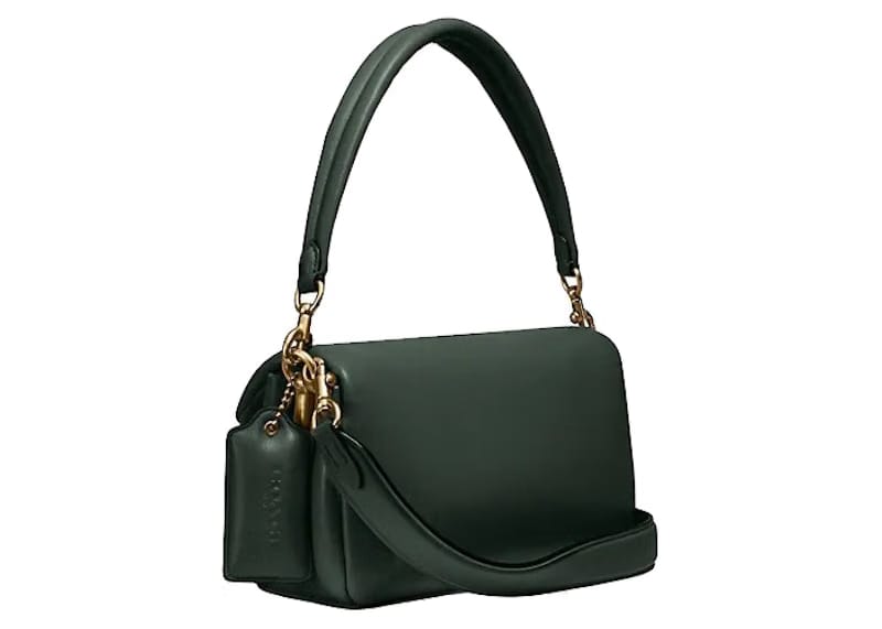 Coach Pillow Tabby 26 Leather Shoulder Bag Amazon Green