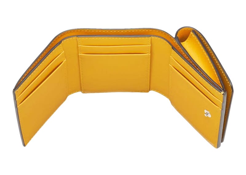 Fendi x FRGMT x Pokemon FF Fabric Wallet Brown/Yellow