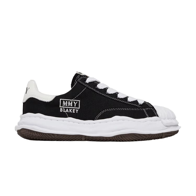 Maison Mihara Yasuhiro Blakey OG Sole Canvas Low Black White