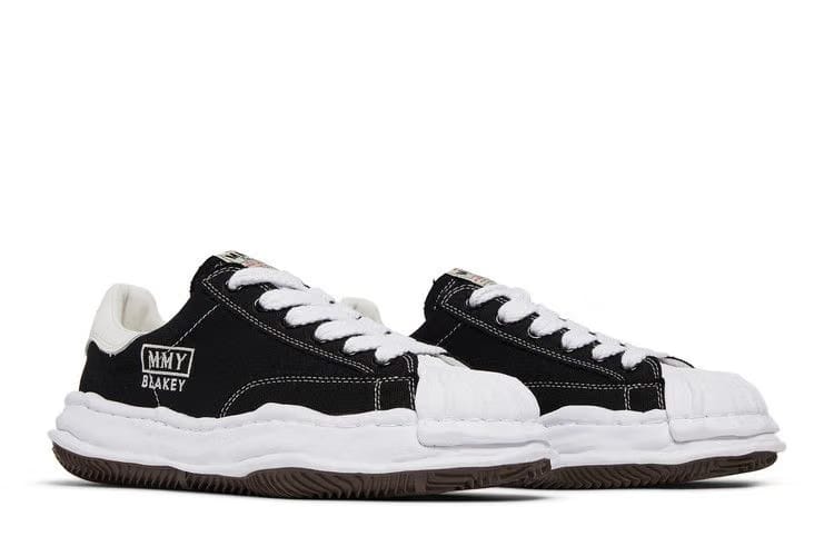 Maison Mihara Yasuhiro Blakey OG Sole Canvas Low Black White