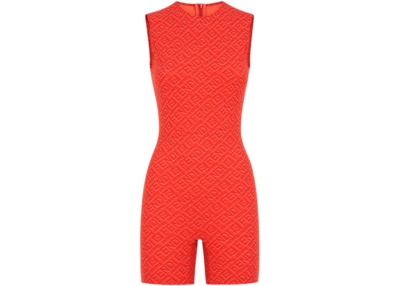 Fendi x SKIMS Sleeveless Mid Thigh Bodysuit Georgia