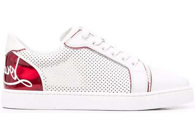 Christian Louboutin Fun Vieira White Red (Women's)