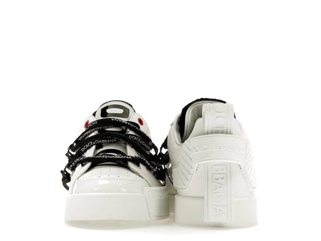 Dolce & Gabbana Portofino Strapped White Black