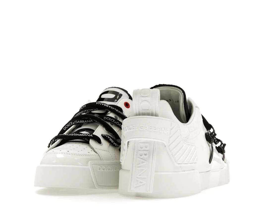 Dolce & Gabbana Portofino Strapped White Black