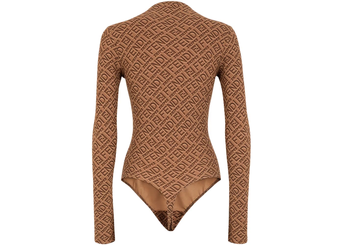 Fendi x SKIMS Mock Neck Long Sleeve Bodysuit California