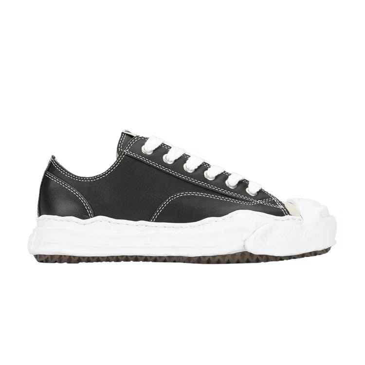 Maison Mihara Yasuhiro Hank OG Sole Leather Low Black